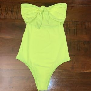 MIKOH Lana 2 One Piece Lemonade Bright Yellow